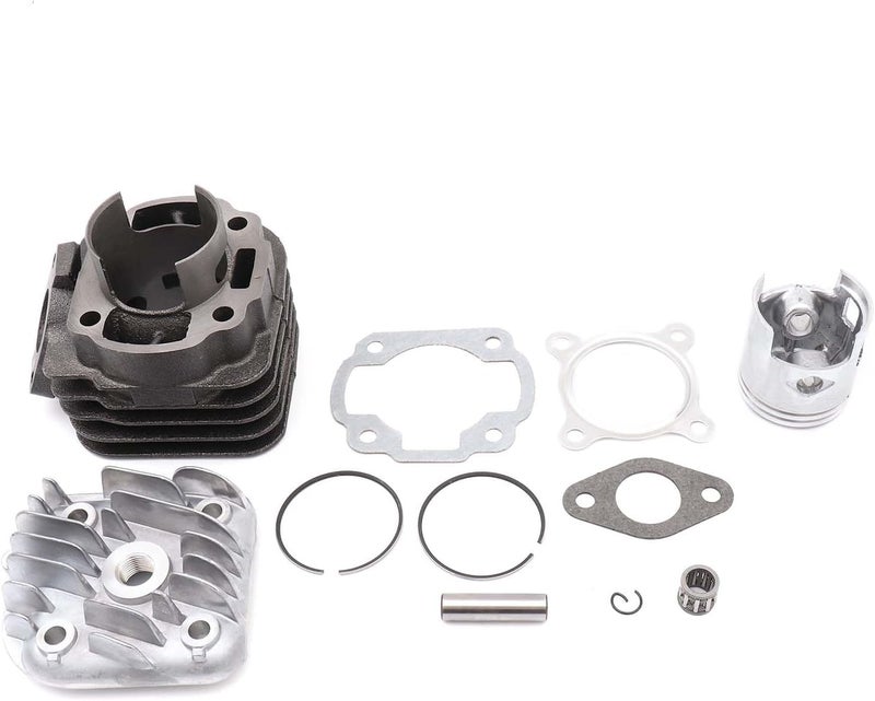 MOFANS Store طقم إعادة بناء رأس أسطوانة مكبس جازكيت 70cc 2 ضربات كبير الحجم مناسب لـ ETON Viper 50 مناسب لـ Impulse 50 - Image 2